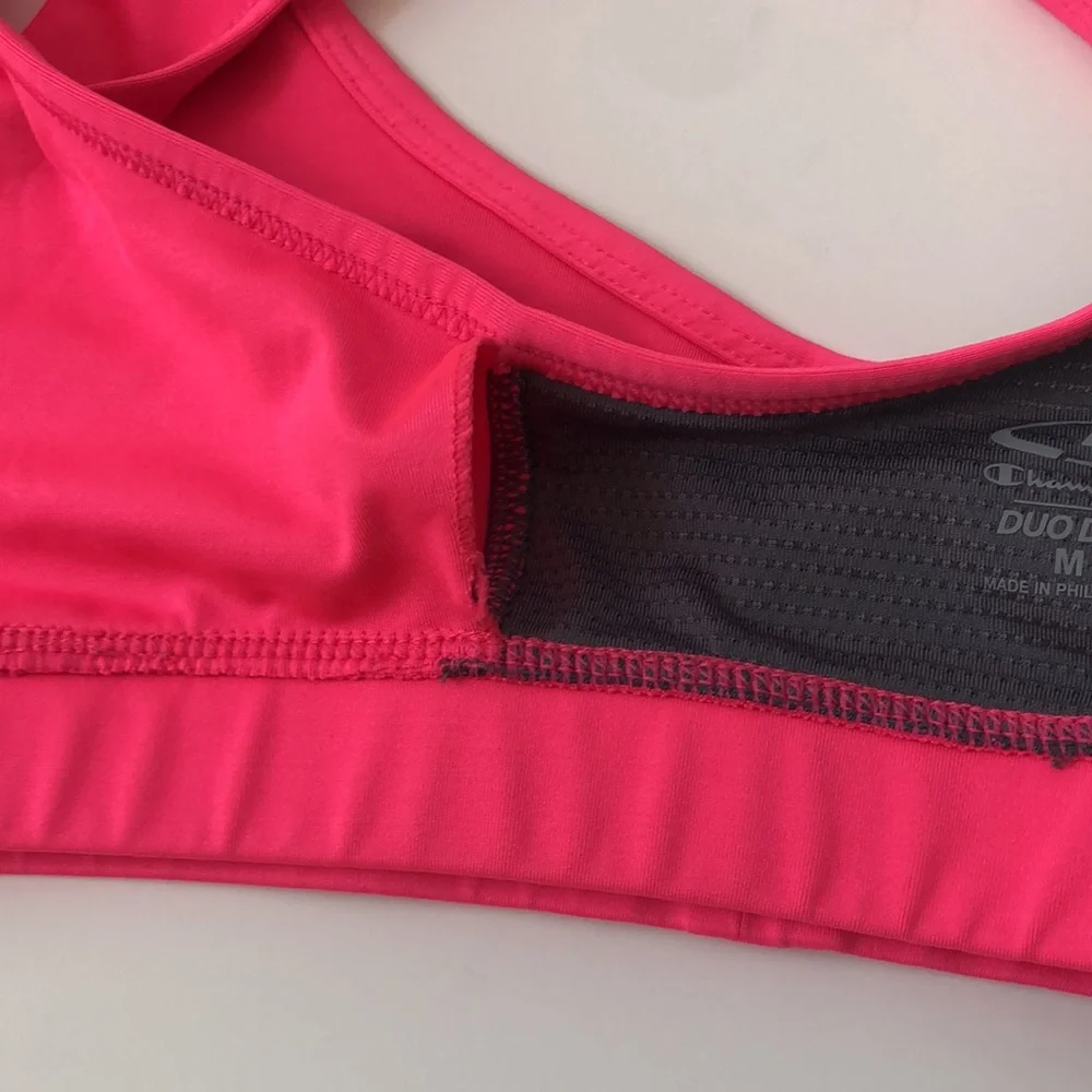 Champion Duo Dry Sports Bra‎ Pink Size M